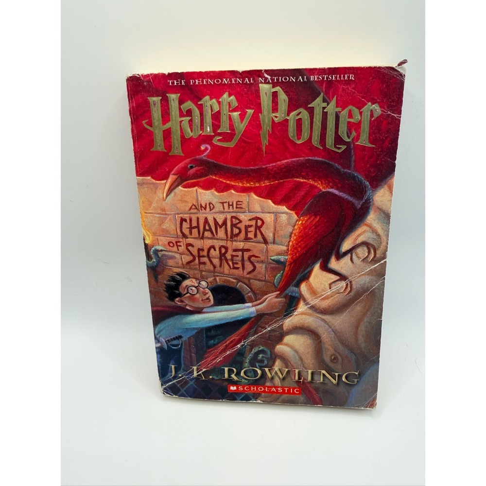 Harry Potter and the Chamber of Secrets J.K. Rowling Scholastic Paperback 2000
